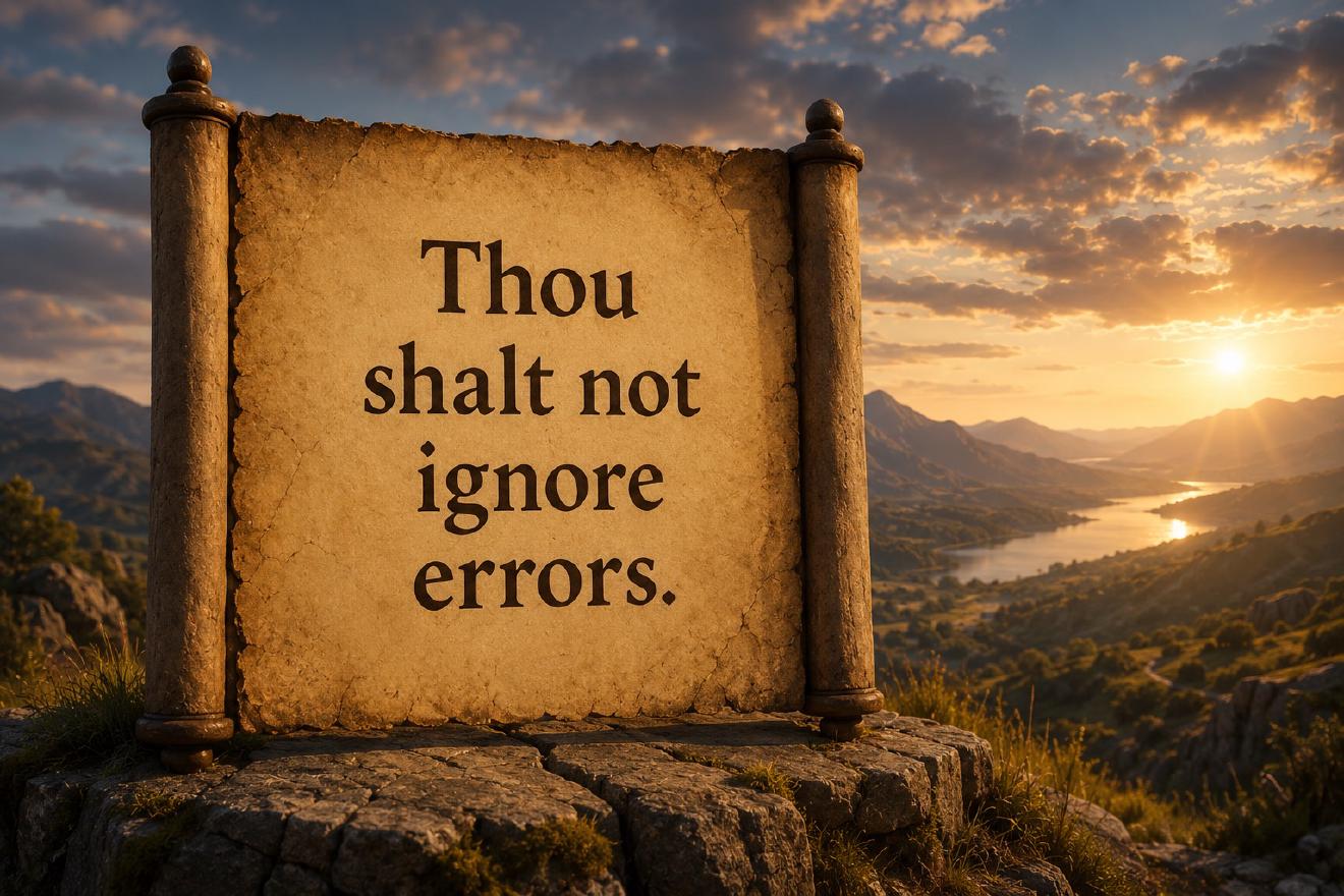 The 10 Go Error Handling Commandments